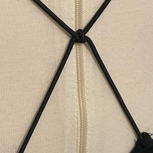 🆕 ALMOST FAMOUS Black Spaghetti Strap Tank with Multicolor Sequin Front ~ Small - Picture 6 of 8